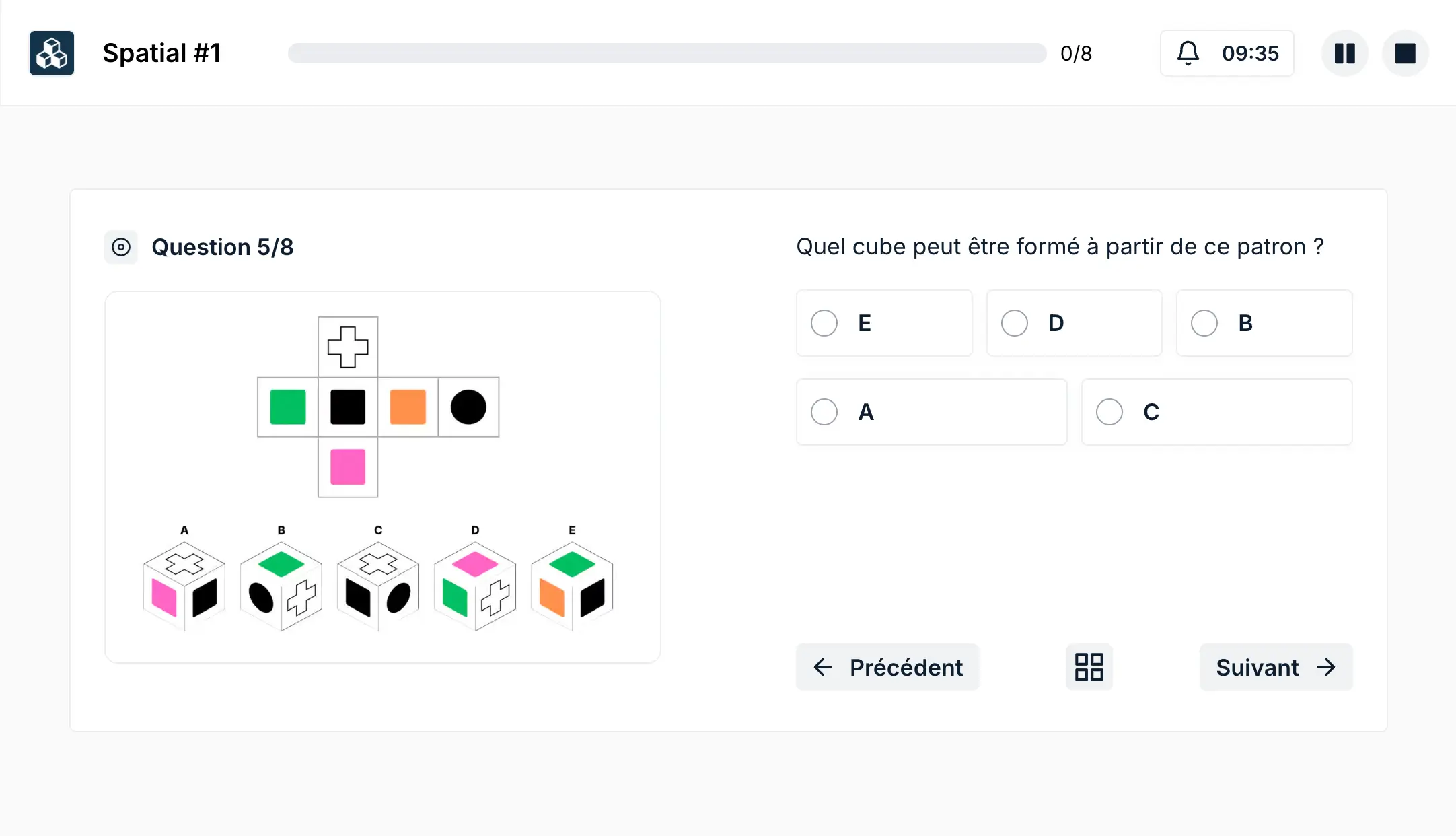 Test Psychotechnique Gratuit sur Exam Arena